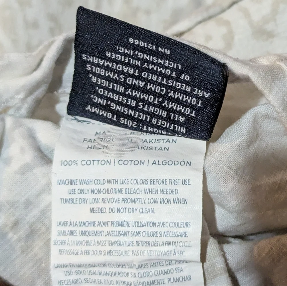 Tommy Hilfiger Shams Cotton Pattern King and Euro Set of 2 Cottagecore